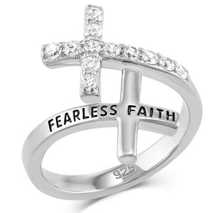 Montana Silversmiths Fearless Faith Ring - FFRG5538