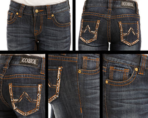 Rock and Roll Cowgirl Boot Cut Jeans    G5-3512