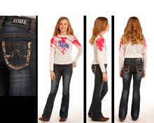 Load image into Gallery viewer, Rock and Roll Cowgirl Boot Cut Jeans    G5-3512