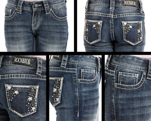Rock and Roll Cowgirl Boot Cut jeans    G5-3514