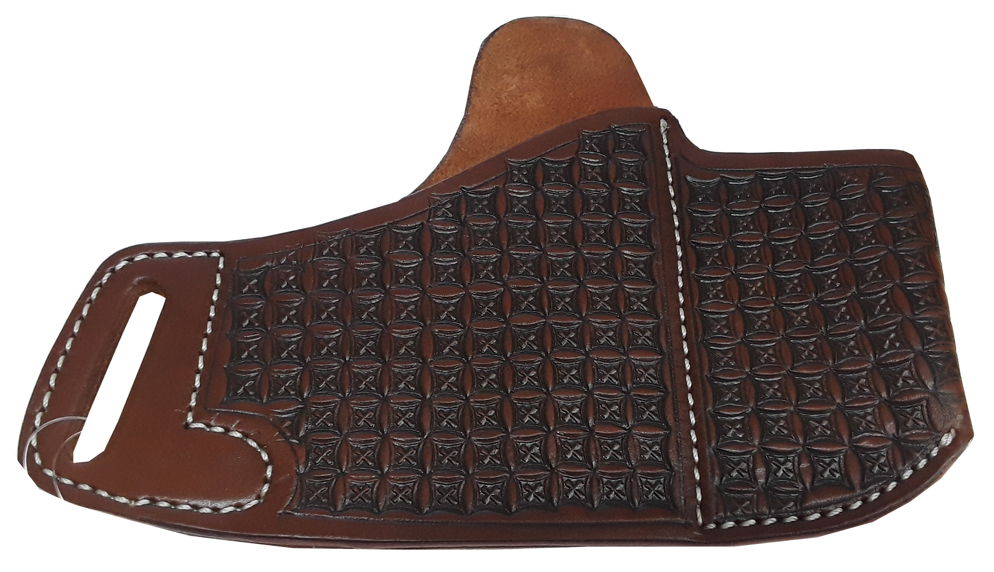 Leather Holster with Magazine Caddy GCOV-171A