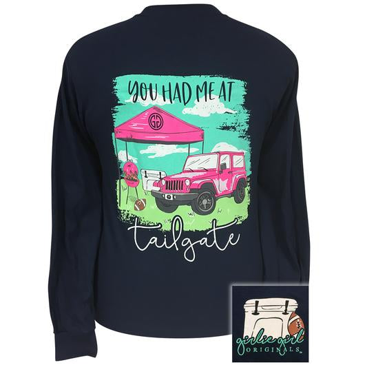 Girlie Girl Original Jeep Tailgate Longsleeve Tee - 1968LS