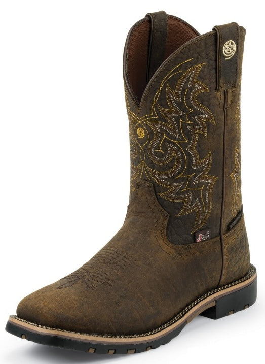 Justin George Strait Waterproof Boots - GS9050
