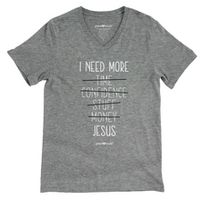 Load image into Gallery viewer, Grace &amp; Truth More Jesus Graphic Tee - GTV3486