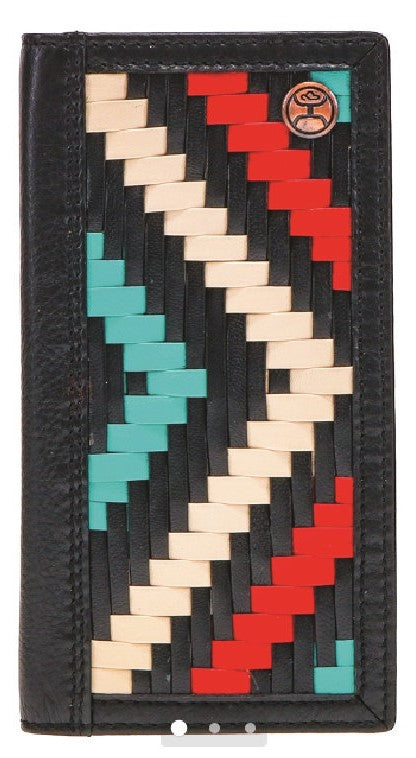 Hooey Black Hawk Rodeo Wallet - HW010-BKRD