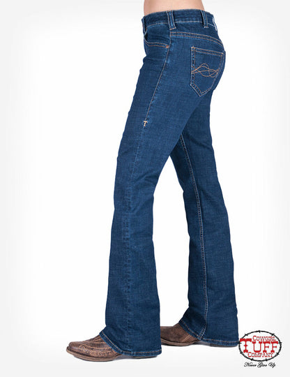 Cowgirl Tuff DFMI DeLux Bootcut Jeans - JDELUX