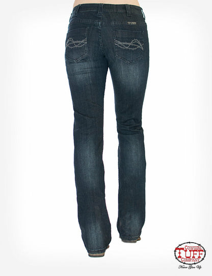 Cowgirl Tuff Forever Tuff Bootcut Jeans - JFORTF