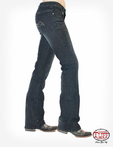 Cowgirl Tuff Forever Tuff Bootcut Jeans - JFORTF