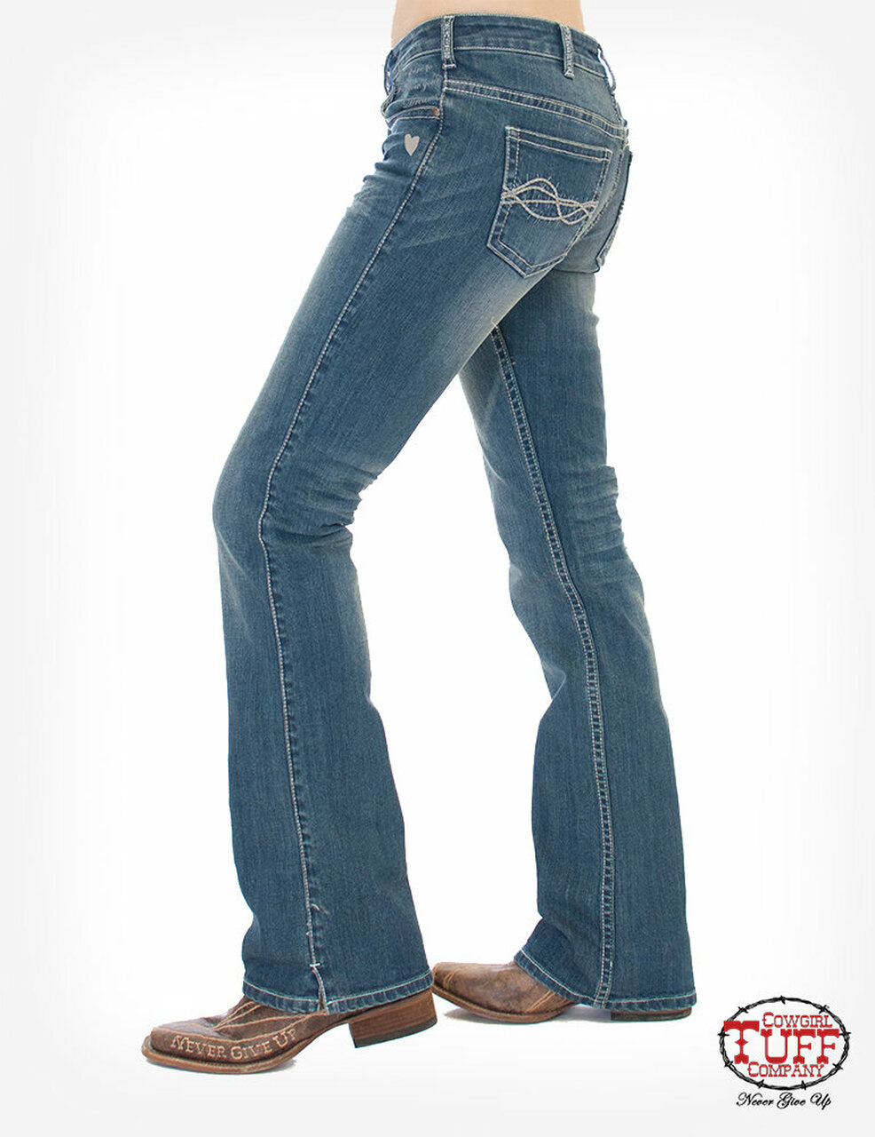 Cowgirl Tuff Inspire Bootcut Jeans - JINSPR