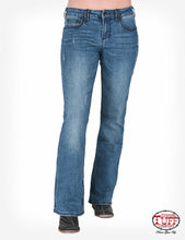 Load image into Gallery viewer, Cowgirl Tuff Spirited Bootcut Jeans - JSPRTD
