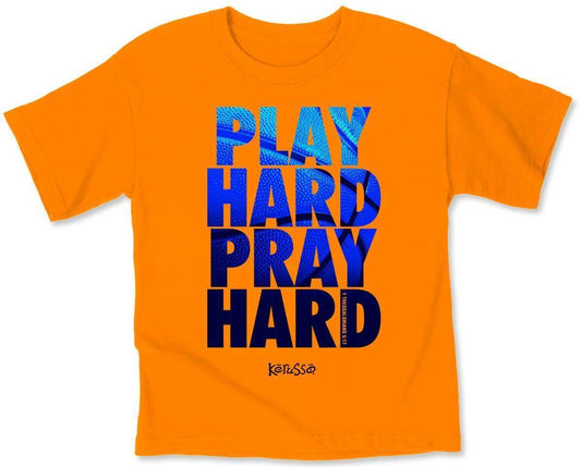 Kerusso Play Hard Kids Graphic Tee - KDZ1689