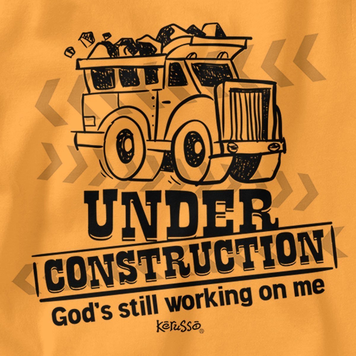 Kerusso Under Construction Graphic Tee - KDZ3213