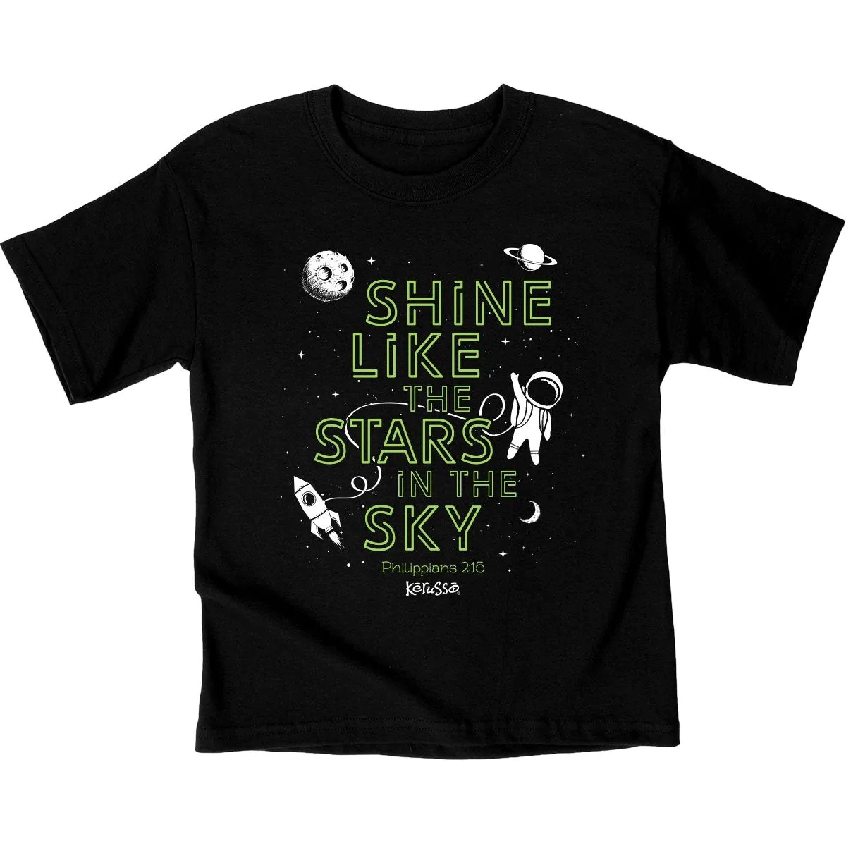 Kerusso Kidz Shine Astronaut Graphic Tee - KDZ2813Kerusso Kidz Shine Astronaut Graphic Tee - KDZ2813