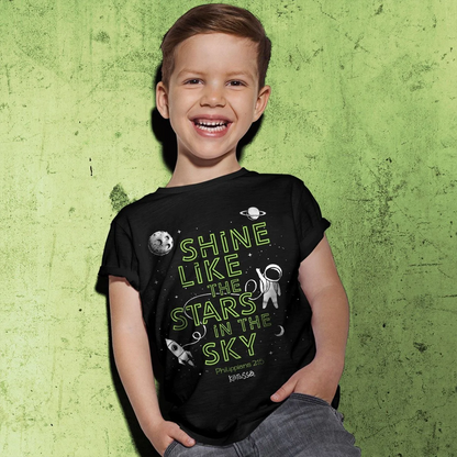 Kerusso Kidz Shine Astronaut Graphic Tee - KDZ2813