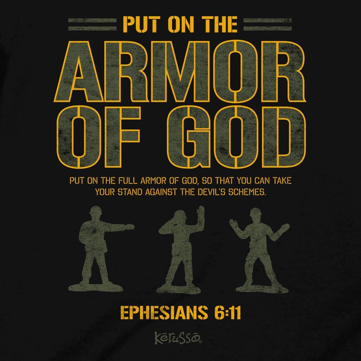 Kerusso Armor Of God Graphic Tee - KDZ3472