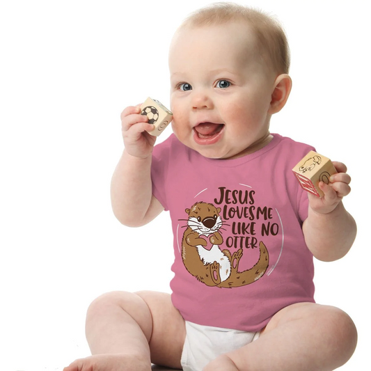 Kerusso Baby Otter Graphic Tee - KDZ3473