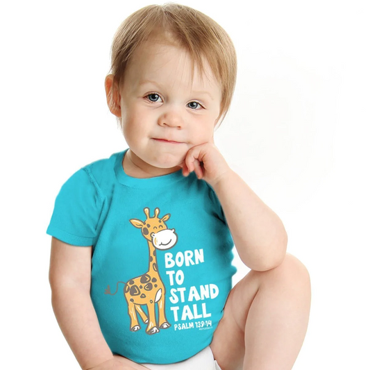 Kerusso Baby Giraffe Graphic Tee - KDZ3476