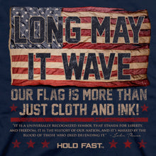 Load image into Gallery viewer, Hold Fast Long May It Wave Graphic Tee - KHF3813