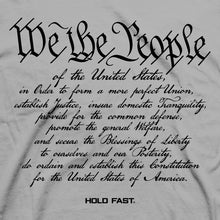 Load image into Gallery viewer, Hold Fast We The People Graphic Tee -KHF3814