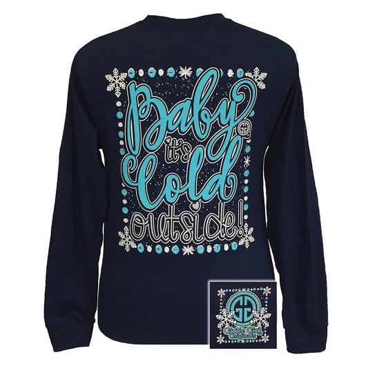 Girlie Girl Original Youth Baby It's Cold Outside Longsleeve Tee