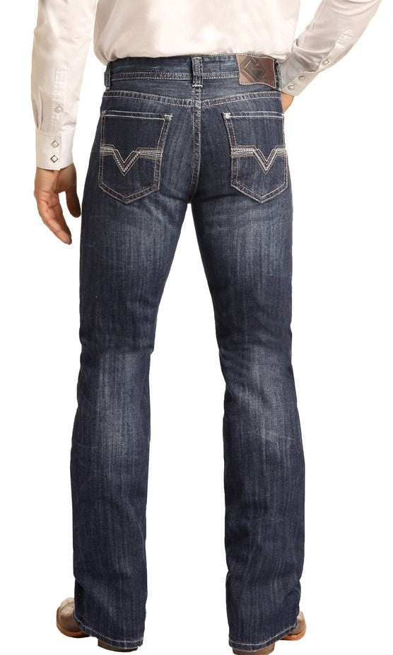 Rock and Roll Denim Double Barrel Jean - M0D3381