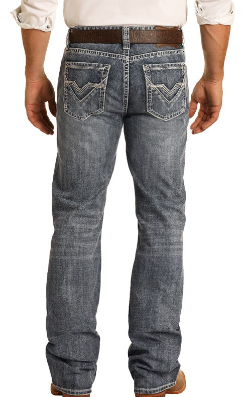 Rock & Roll Cowboy Jeans - Double Barrel Boot Cut - M0D9853