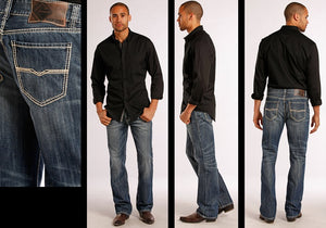 Rock & Roll Cowboy Jeans - Double Barrel - Straight Leg - M0S8553