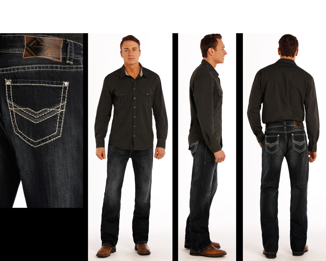 Rock and Roll Cowboy Jeans - Double Barrel Relax Fit - M0S9477