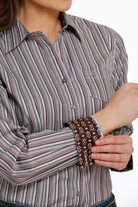 Cinch Button Up Ladies Shirt - MSW9164193