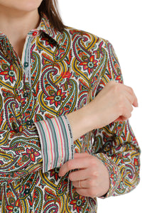 Cinch Button Up Ladies Shirt - MSW9165031