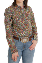 Load image into Gallery viewer, Cinch Button Up Ladies Shirt - MSW9165031