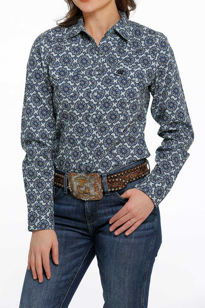 Cinch Snap Ladies Shirt - MSW9201037