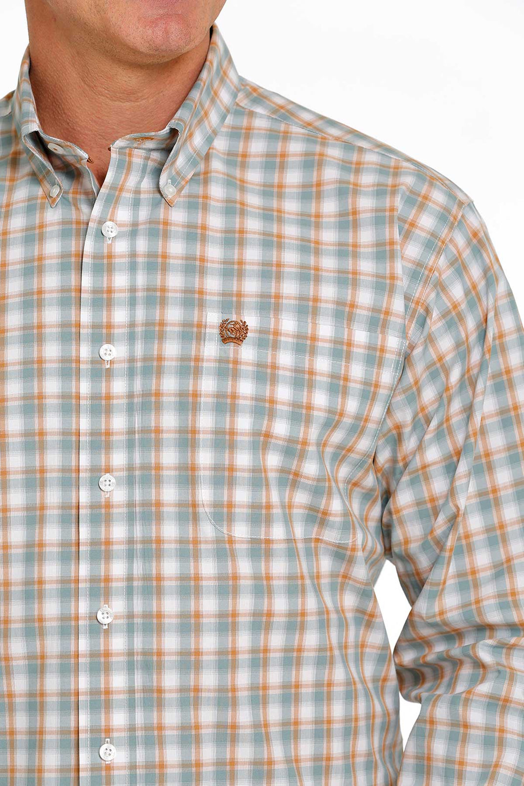 Cinch Button Down Shirt - MTW1105467