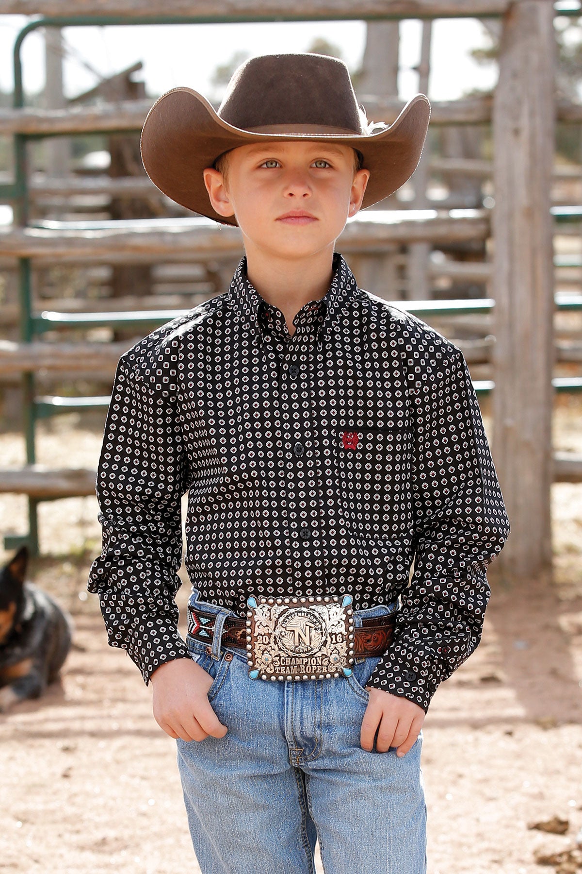 Cinch Geo Print Shirt - MTW7060240