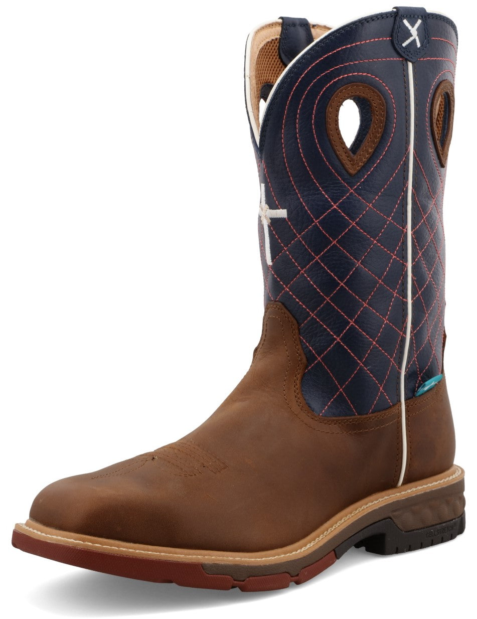 Twisted X Alloy Toe Western Work Boot - MXBAW01