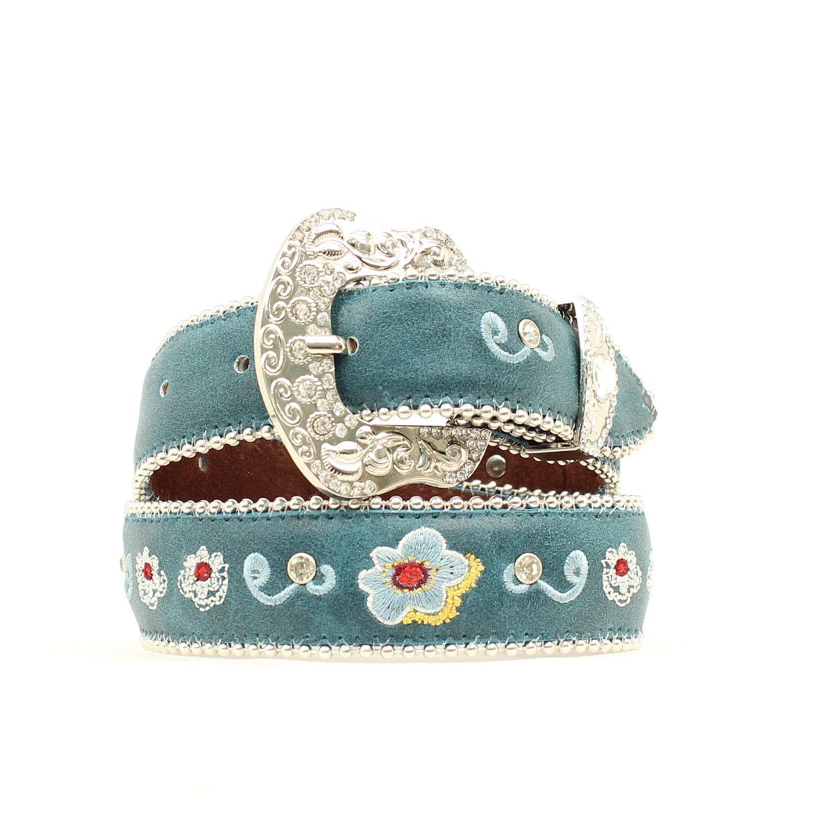 Blazin Roxx Turquoise Western Belt - N4416233