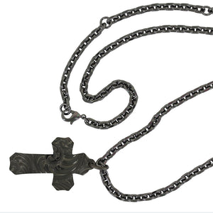 Montana Silversmiths Americana Cross Necklace - NC3771BLB