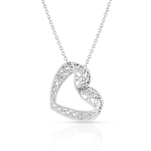 Load image into Gallery viewer, Montana Silversmiths Heartstring Silver Necklace - NC5112