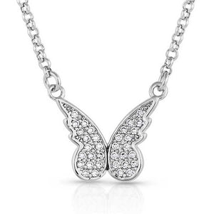 Montana Silversmiths Beautiful Butterfly Necklace - NC5267