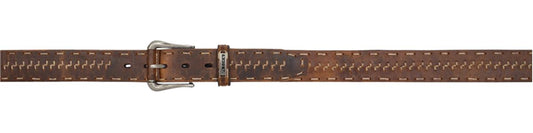 Rocky Distressed Z Stitch Belt - RB344