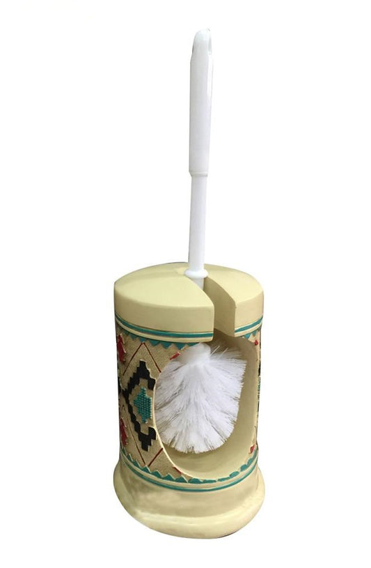 Aztec Pattern Toilet Brush Set    RSM-1840