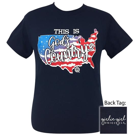 Girlie Girl Original This Is God's Country - Youth  SS-2115