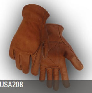 Golden Stag Cowhide Gloves - USA208
