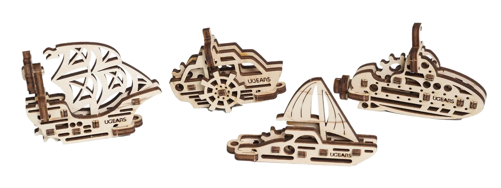 UGears U-Fidgets Model Ships - UTG0023