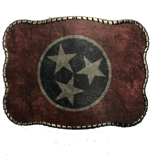 Wallet Buckle Tennessee Flag