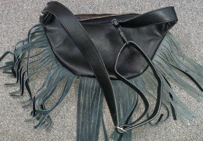 Western Linen Hair On Belt Bag - WLFP