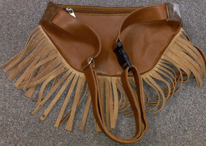 Western Linen Hair On Belt Bag - WLFP