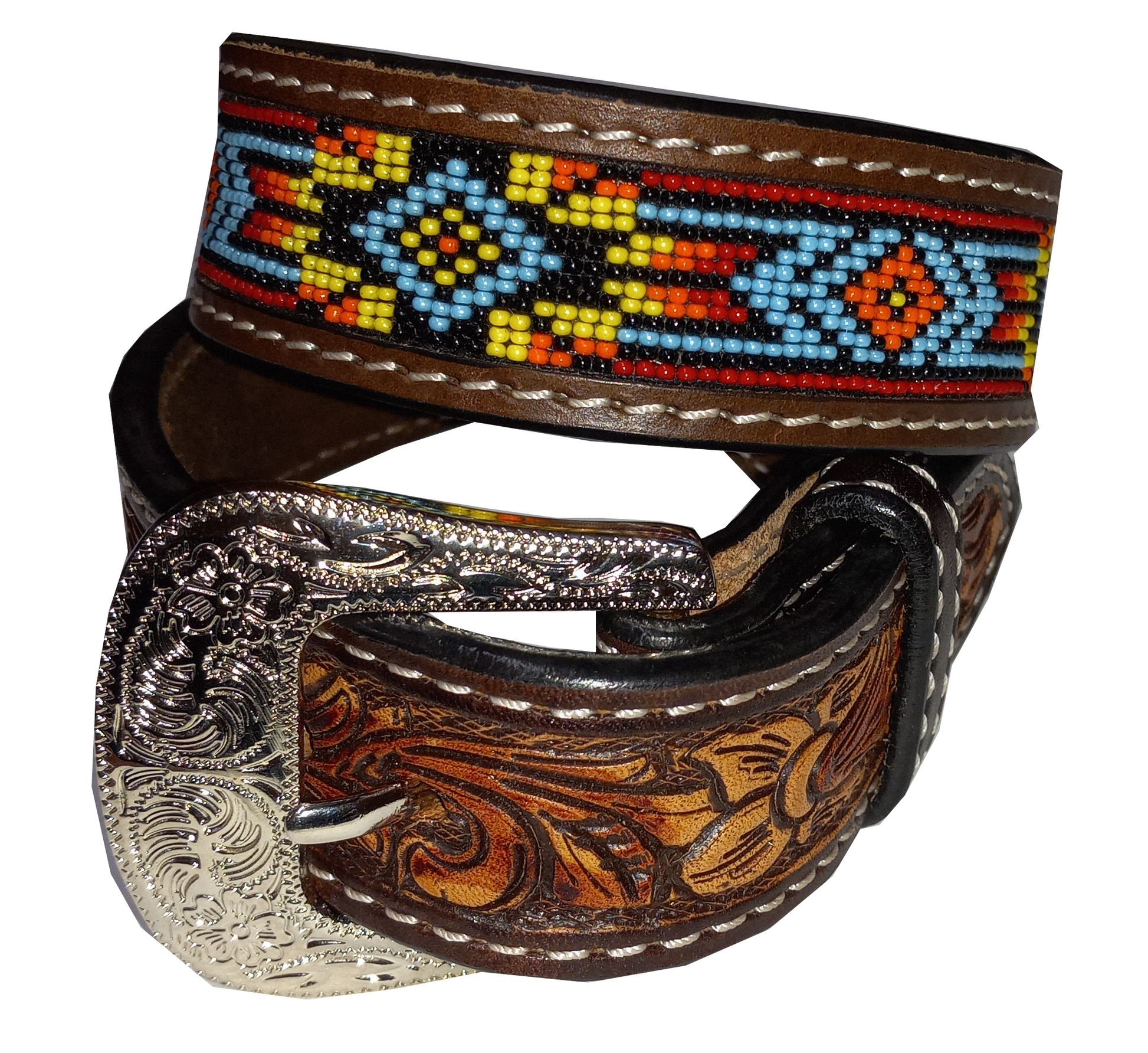 Twisted X Southwest Beaded Kids Belt-XIBB100K