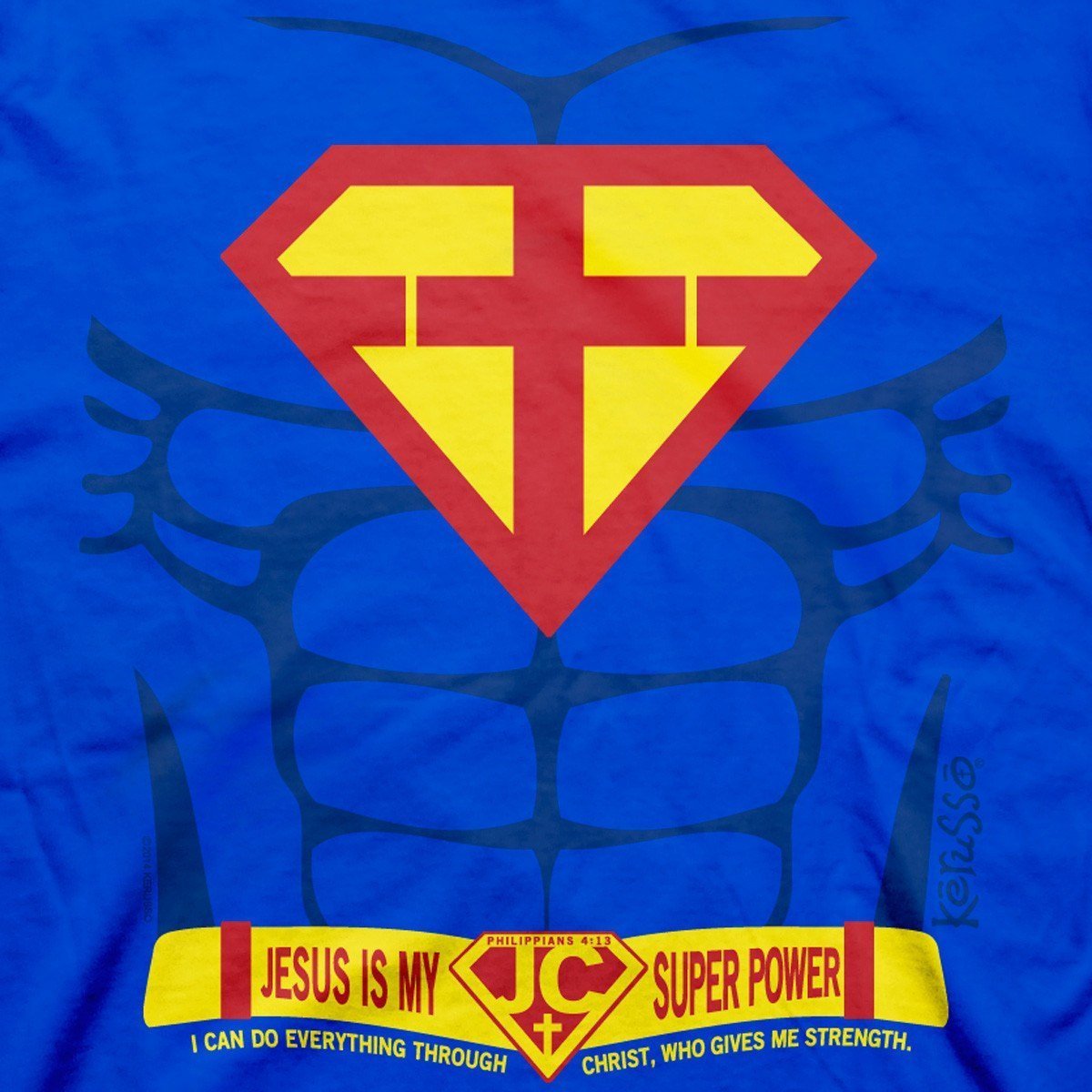 Kerusso Super Power Kids Graphic Tee - KDZ1702